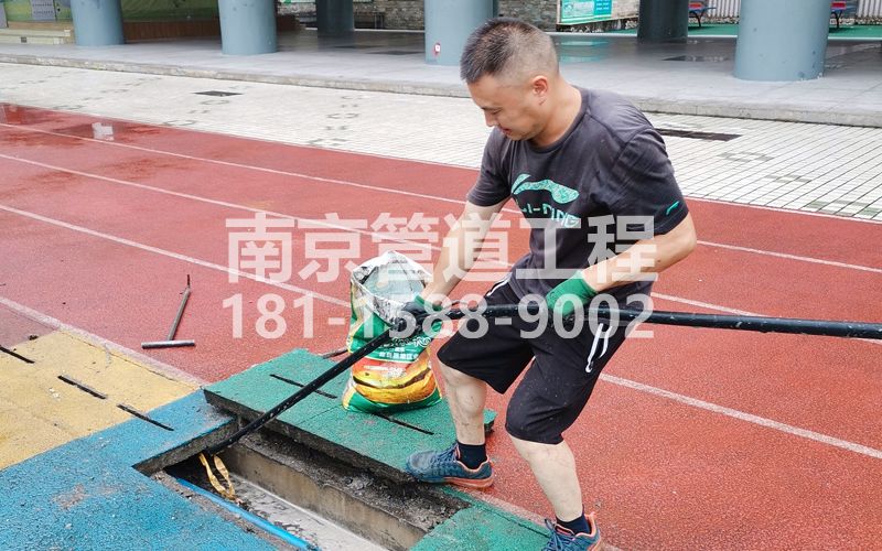 217王子楼村管道清洗