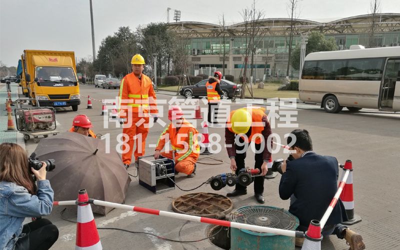 王子楼村管道检测