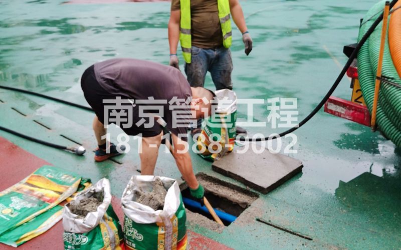 王子楼村管道清淤