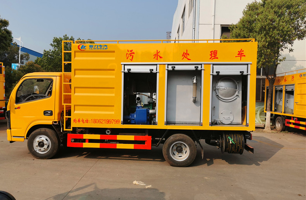 王子楼村污水分离车